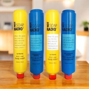 NOT SOAP, RADIO🍋SHAMPOO, CONDITIONER, BODY WASH & LOTION
